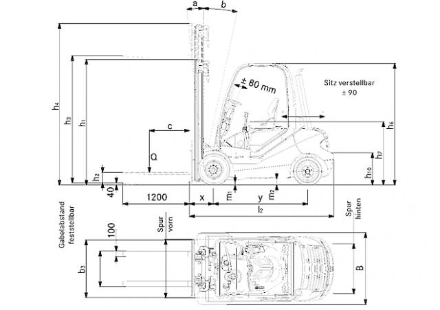 Фронтальный погрузчик Дизельный Still RX 70-22 TDI 93794