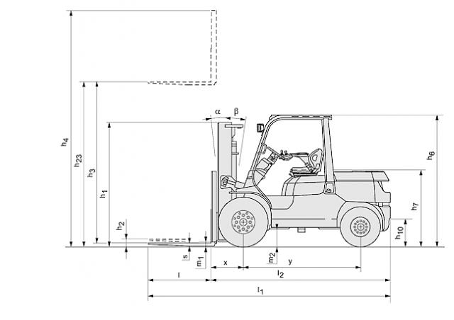 Фронтальный погрузчик Дизельный Toyota 42-7 FD 35 54278