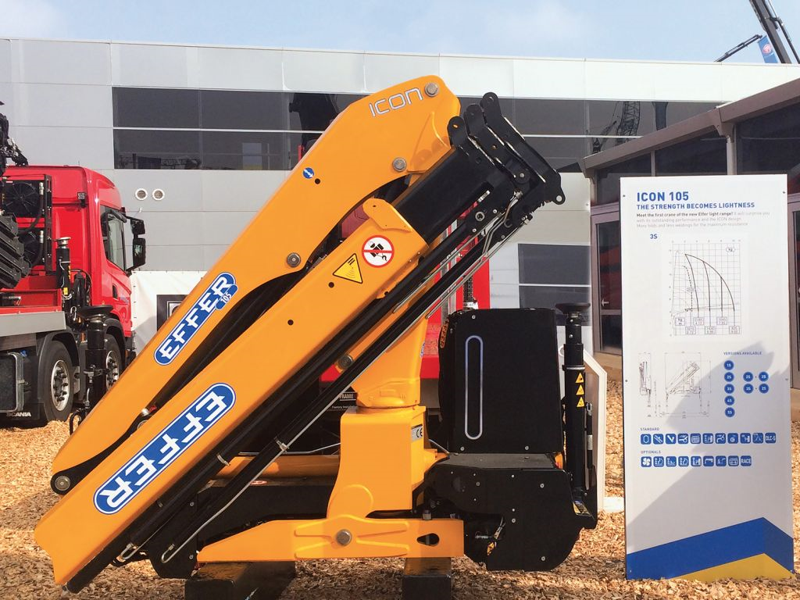 Гидравлические краны-манипуляторы Effer 105 4S 108095