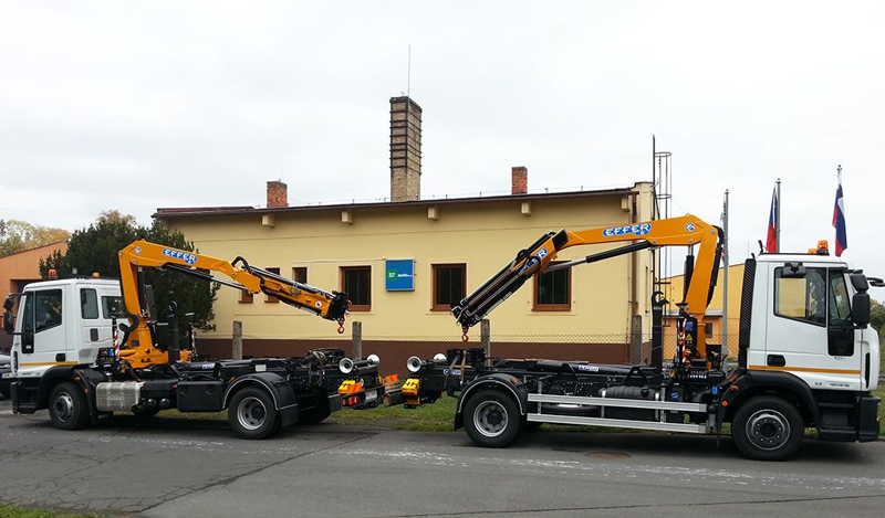 Гидравлические краны-манипуляторы Effer 80 3S 105045