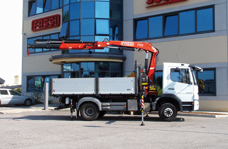 Гидравлические краны-манипуляторы Fassi F 110 A 0.21 e-active 108030