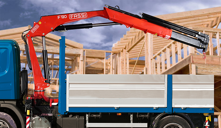 Гидравлические краны-манипуляторы Fassi F 120 B 2.22 e-dynamic 109046