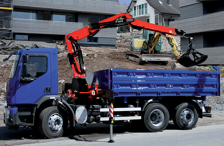 Гидравлические краны-манипуляторы Fassi F 165 AZ 0.22 active 106206