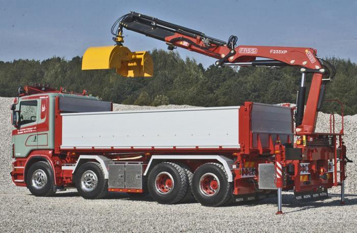 Гидравлические краны-манипуляторы Fassi F 235 AC 0.24 e-active 110378