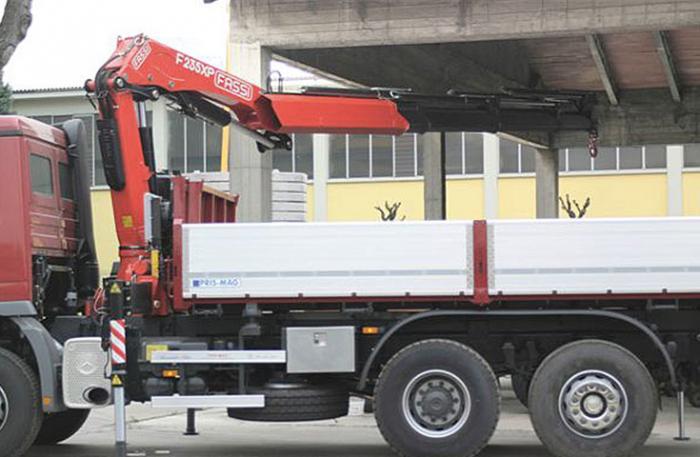 Гидравлические краны-манипуляторы Fassi F 235 AC 0.24 e-active 110379