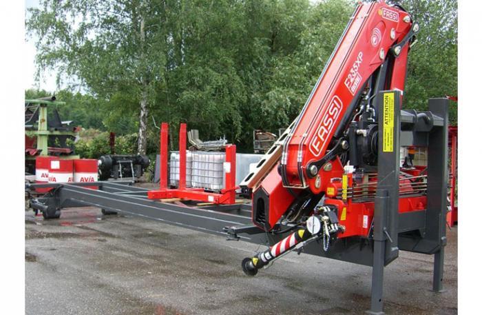 Гидравлические краны-манипуляторы Fassi F 235 AC 0.24 e-active 110381