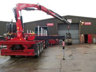 Гидравлические краны-манипуляторы Fassi F 235 AC 0.24 e-active 110382
