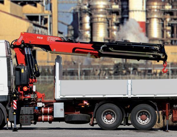 Гидравлические краны-манипуляторы Fassi F 415 RAC 2.25 e-dynamic 105650