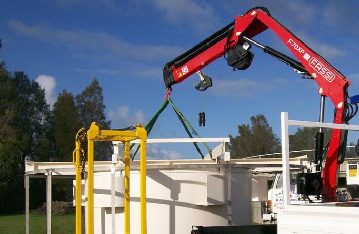 Гидравлические краны-манипуляторы Fassi F 70 AC 0.23 e-active 109319