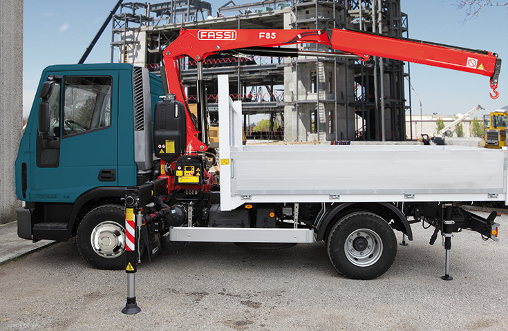 Гидравлические краны-манипуляторы Fassi F 85 B 0.24 e-active 108618
