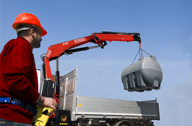 Гидравлические краны-манипуляторы Fassi F 85 B 1.22 dynamic 108345