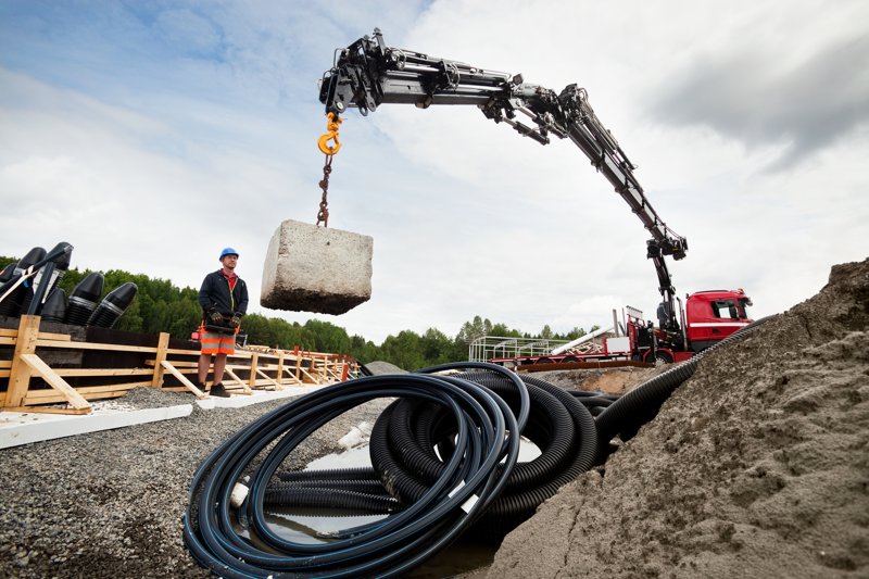 Гидравлические краны-манипуляторы Hiab XS 544 E-8 HIPRO JIB 150X-4 108282