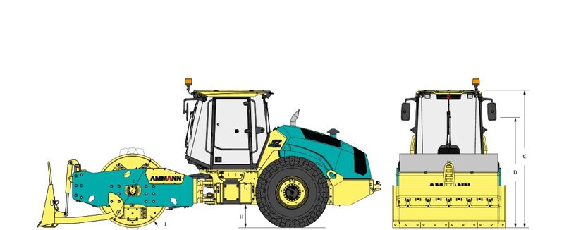 Грунтовые катки Ammann ASC 150 HXPD 65676