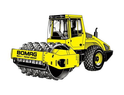 Грунтовые катки Bomag BW 177 PDH-4 98579