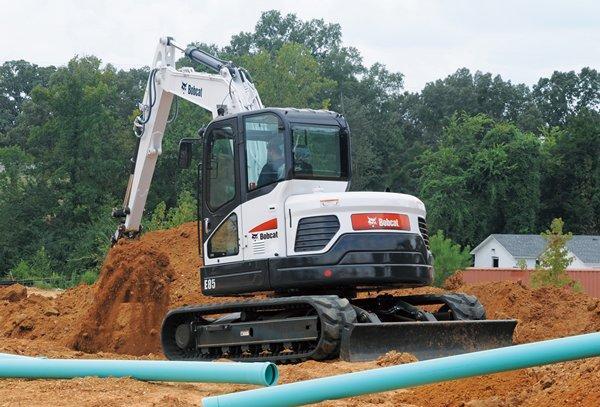 Гусеничные экскаваторы Bobcat E85 70332