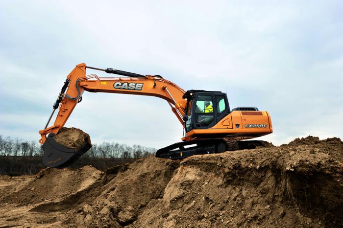 Гусеничные экскаваторы Case CX 250 C LC LongReach 70277