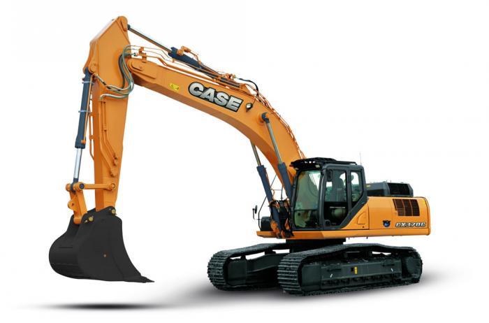 Гусеничные экскаваторы Case CX 370 C NLC Mono 38184