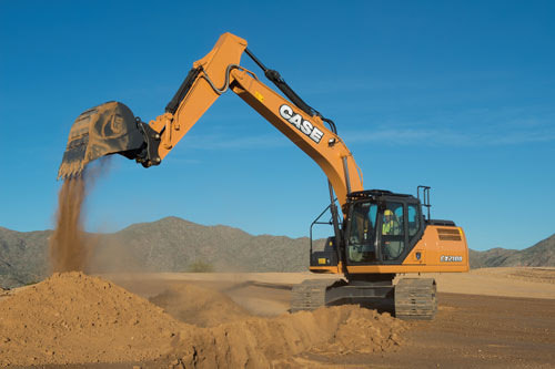 Гусеничные экскаваторы Case CX210D 38243