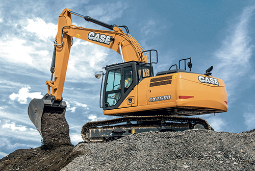 Гусеничные экскаваторы Case CX210D LR 38254