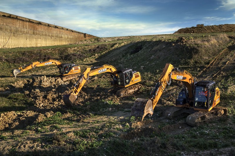 Гусеничные экскаваторы Case CX245D SR 38246