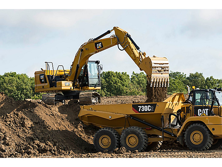 Гусеничные экскаваторы Caterpillar 323 69928