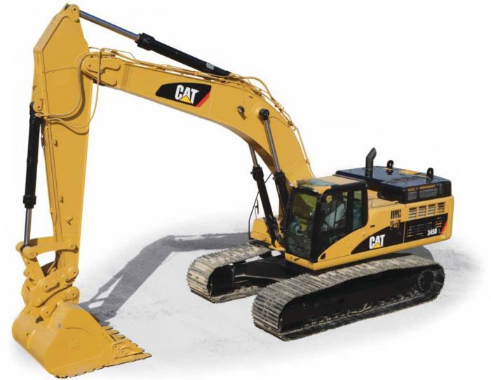 Гусеничные экскаваторы Caterpillar 345D L 69824