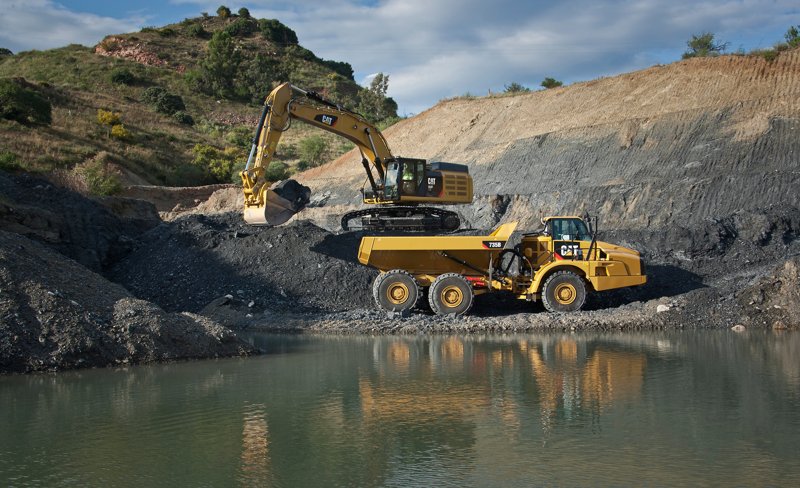 Гусеничные экскаваторы Caterpillar 352F XE 95791