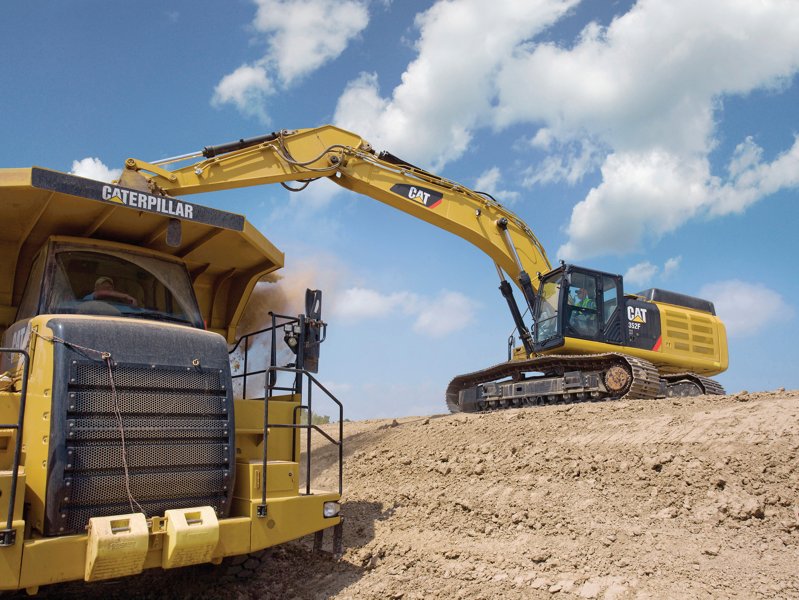 Гусеничные экскаваторы Caterpillar 352F XE 95792
