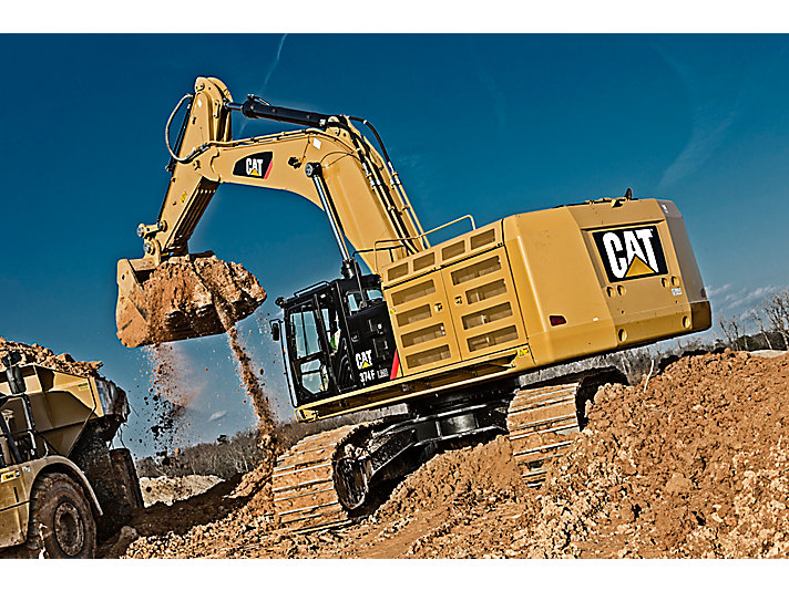 Гусеничные экскаваторы Caterpillar 374F L 37876