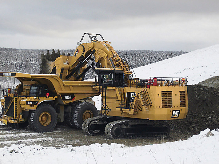 Гусеничные экскаваторы Caterpillar 6060 FS 69886