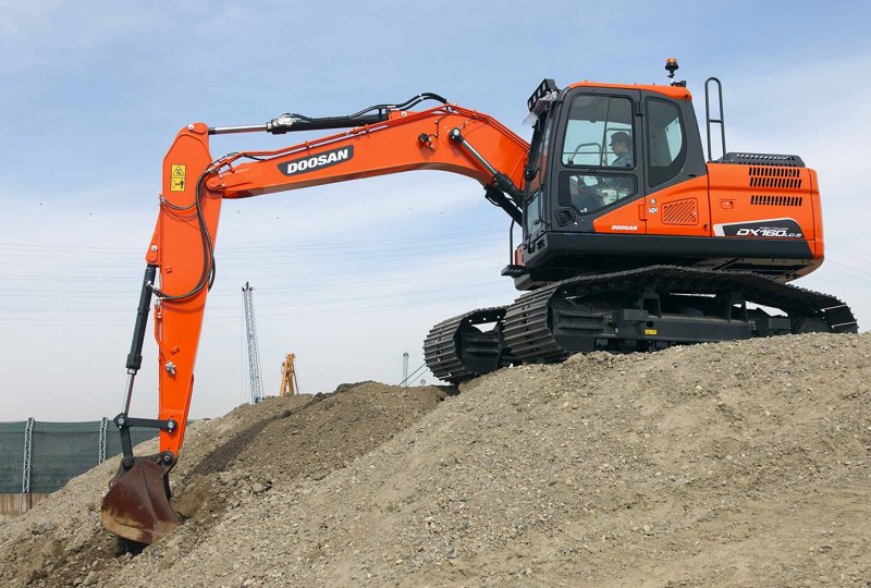 Гусеничные экскаваторы Doosan DX160LC-5-HT 70053