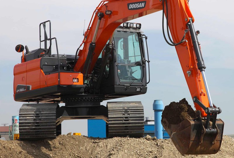 Гусеничные экскаваторы Doosan DX160LC-5-HT 70054