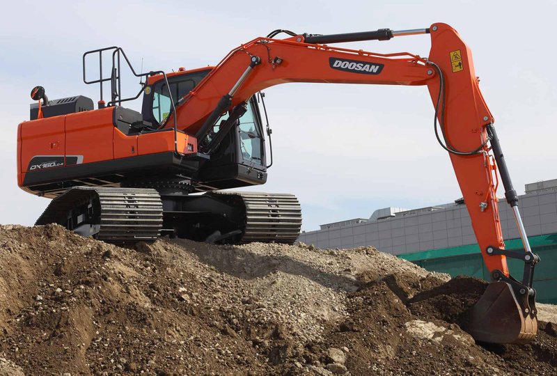 Гусеничные экскаваторы Doosan DX160LC-5-HT 70055
