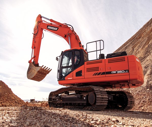 Гусеничные экскаваторы Doosan DX350LC-5 38030