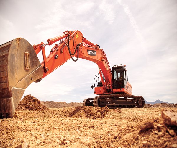 Гусеничные экскаваторы Doosan DX350LC-5 38031