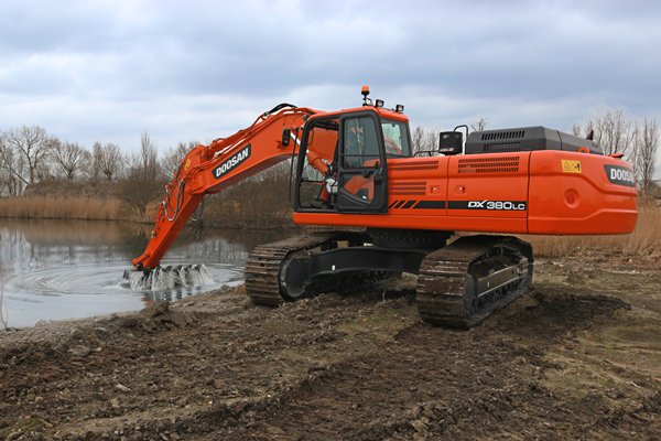 Гусеничные экскаваторы Doosan DX380LC-3 37997