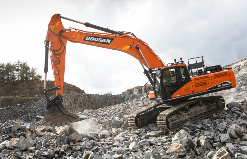 Гусеничные экскаваторы Doosan DX380LC-7 70046