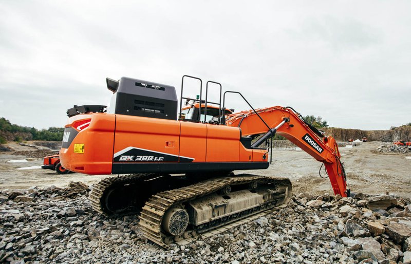 Гусеничные экскаваторы Doosan DX380LC-7 70047