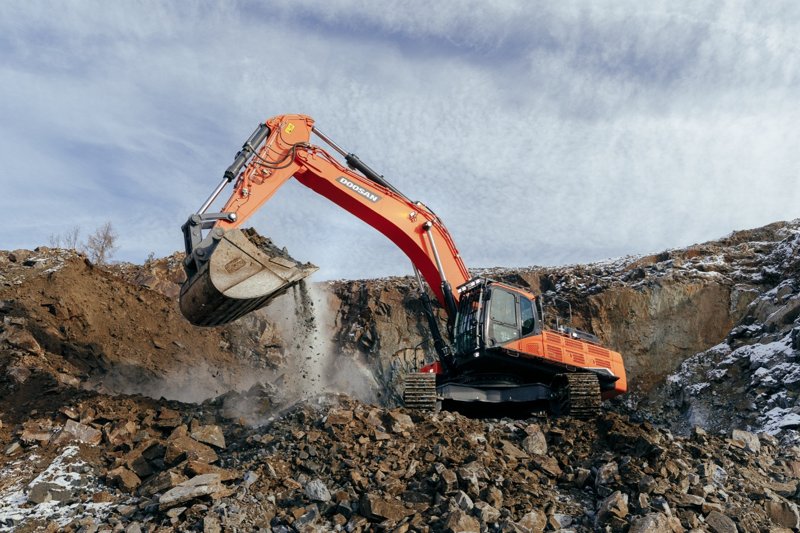 Гусеничные экскаваторы Doosan DX490LC-7 70063