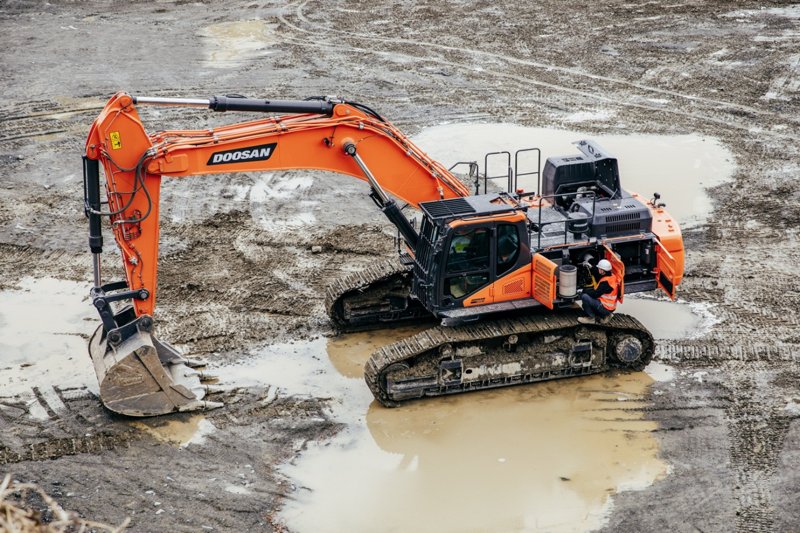 Гусеничные экскаваторы Doosan DX530LC-7 70058