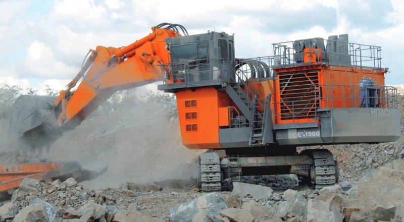 Гусеничные экскаваторы Hitachi EX1900-6 95631