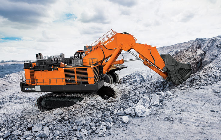 Гусеничные экскаваторы Hitachi EX8000-6 114239