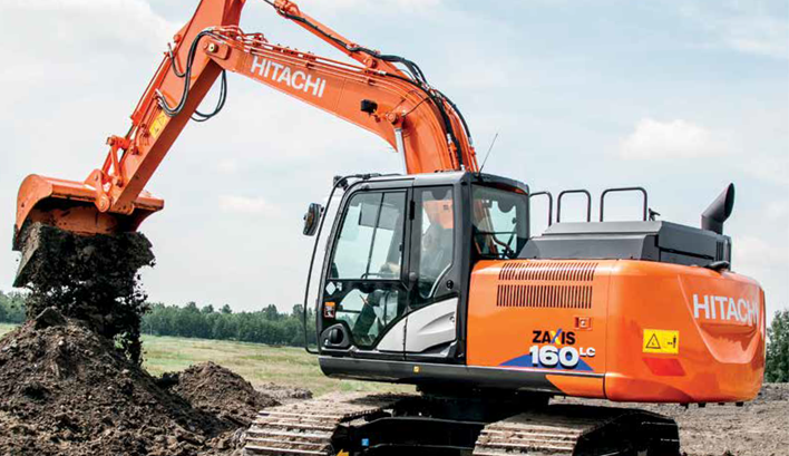 Гусеничные экскаваторы Hitachi ZX160LC-6 114309