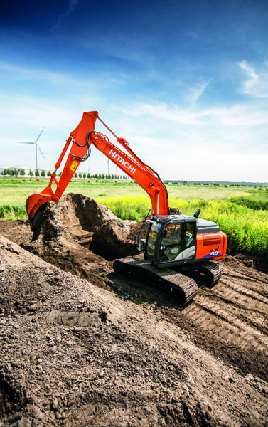 Гусеничные экскаваторы Hitachi ZX160LC-6 114310