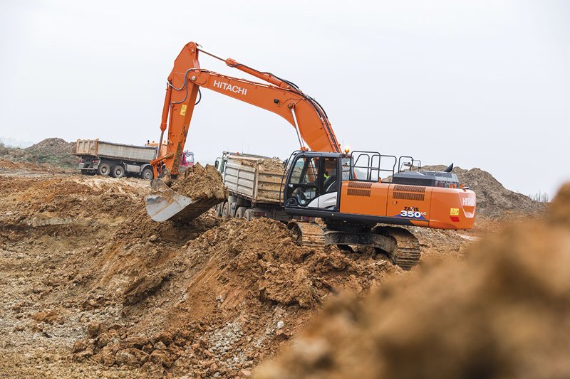 Гусеничные экскаваторы Hitachi ZX350LCN-6 67168