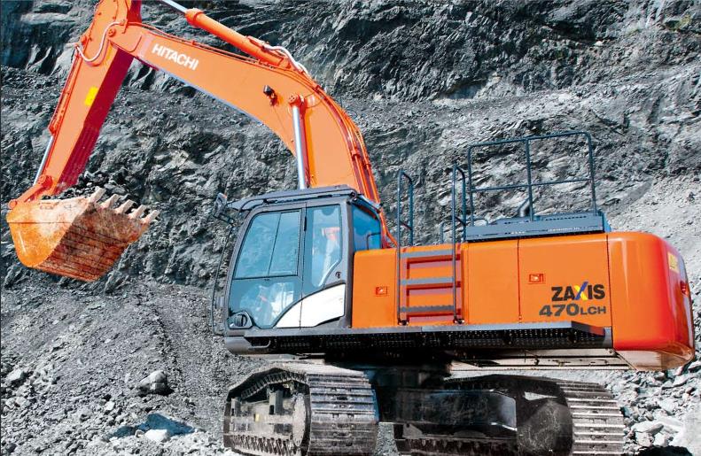 Гусеничные экскаваторы Hitachi ZX470LC-5G 67101