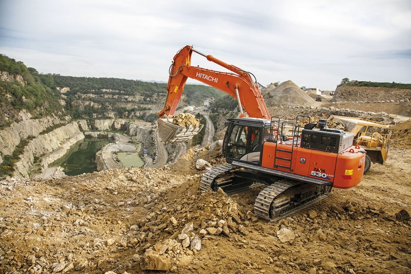 Гусеничные экскаваторы Hitachi ZX530LCH-6 114230