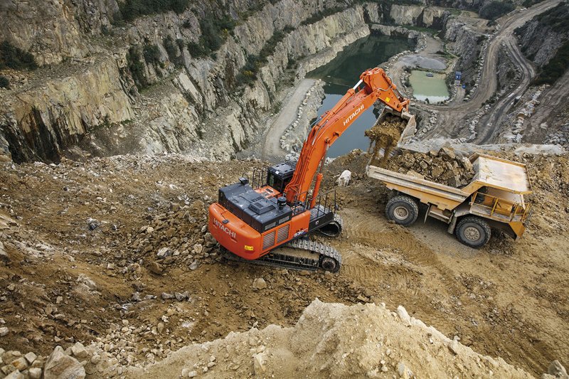 Гусеничные экскаваторы Hitachi ZX530LCH-6 114231