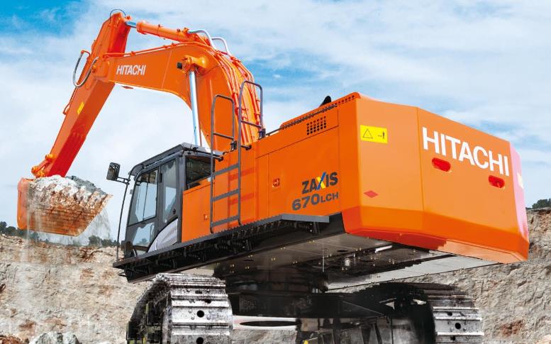 Гусеничные экскаваторы Hitachi ZX670LCH-5G 67117