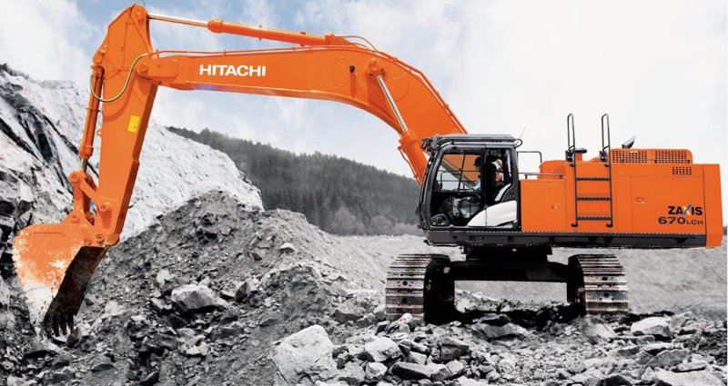 Гусеничные экскаваторы Hitachi ZX670LCH-5G 67118